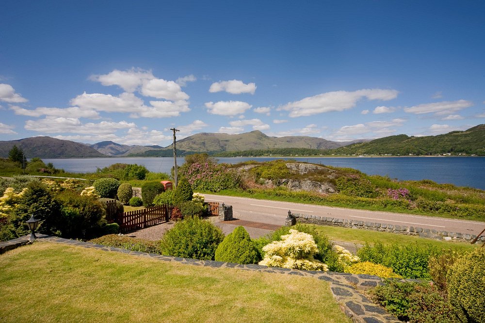 View from Ardno House across Loch Linnhe